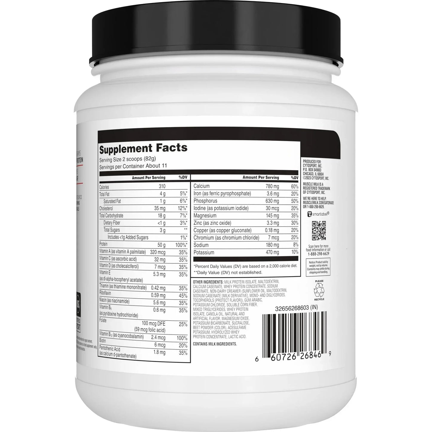 Muscle Milk Pro Series Strawberry 32 oz 2Pack! 64 oz Total Peaceful Pleasures Health and Wellness