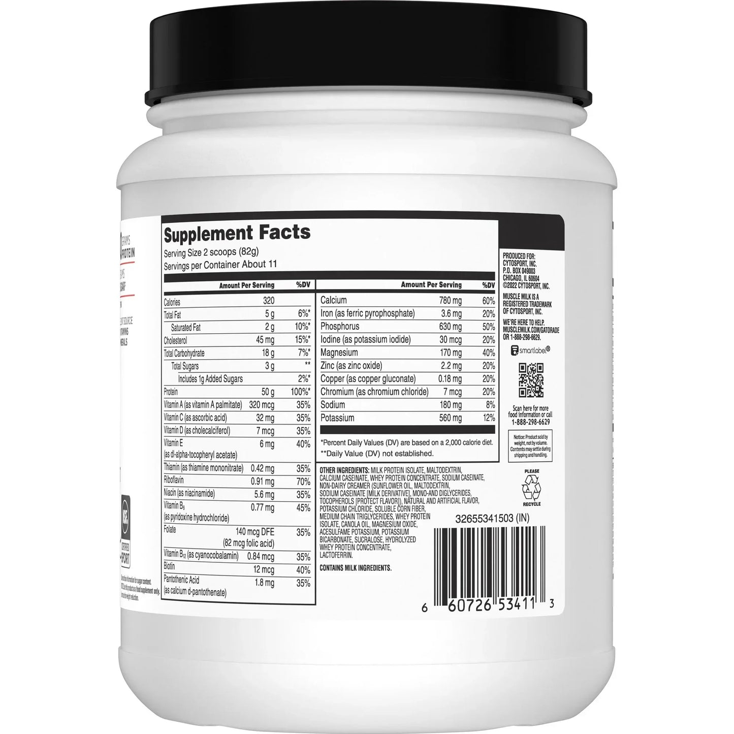 Muscle Milk Pro Series Knockout Chocolate 32 oz 2Pack! 64 oz Total Peaceful Pleasures Health and Wellness