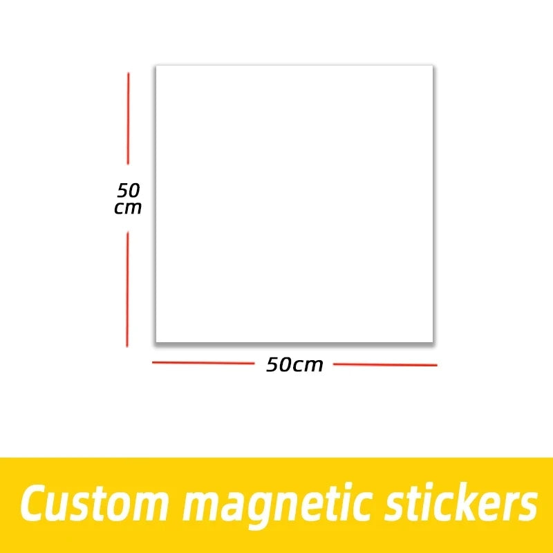 Custom Car Magnetic Sticker | DIY Business Logo Advertising Decal