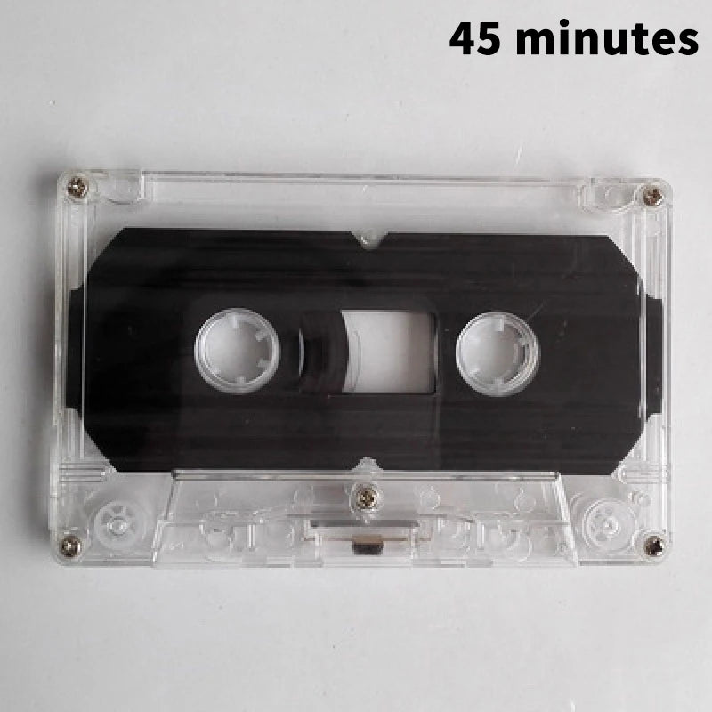 Blank Cassette Tape – Standard Recording Tape for Voice & Music