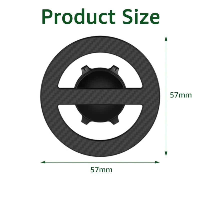 MagSafe Magnetic Car Phone Holder Base – 17mm Ball Head Mount