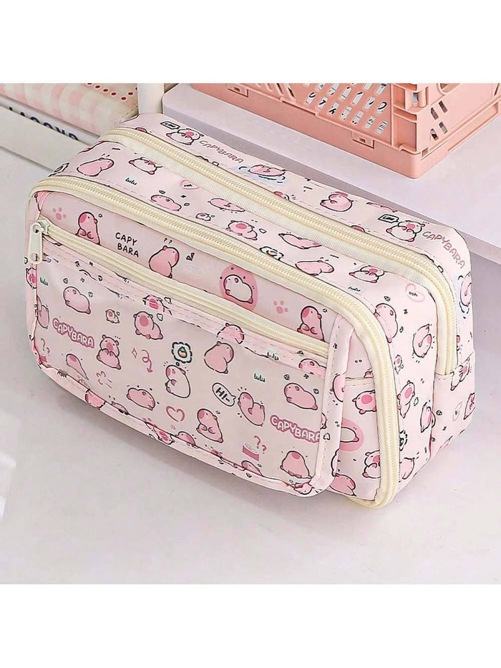 Bview Art Stylish Large Capacity Pencil Case School Cute Design Pouch
