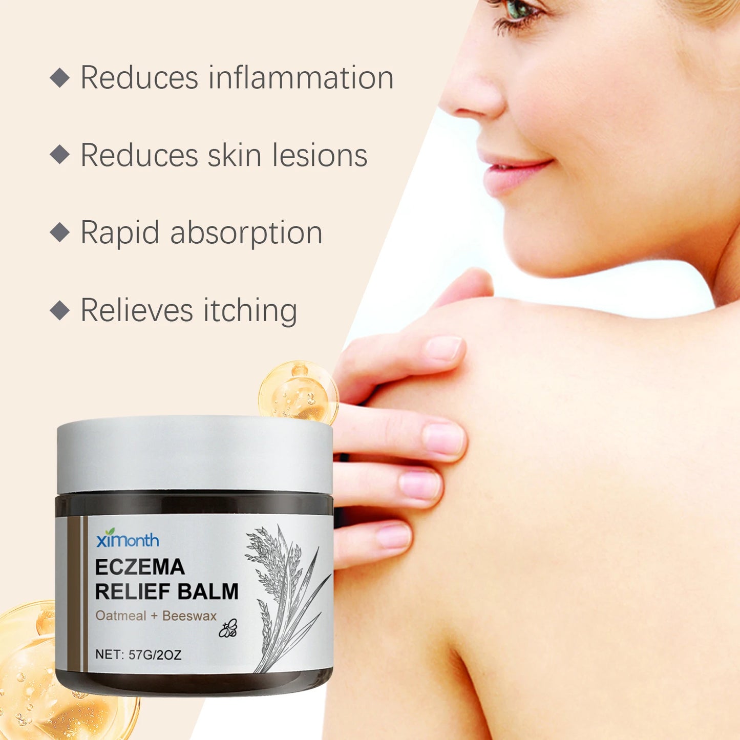 Ximonth Eczema Relief Cream | Moisturizing Skin Barrier Repair