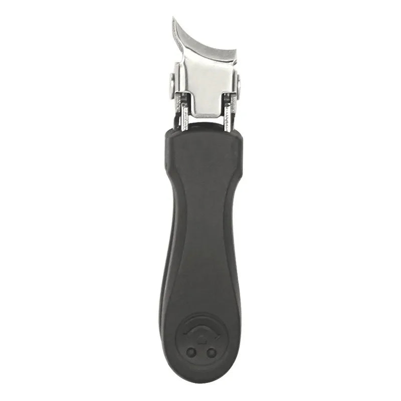 Stainless Steel Toenail Clipper – 45° Blade & Anti-Splash