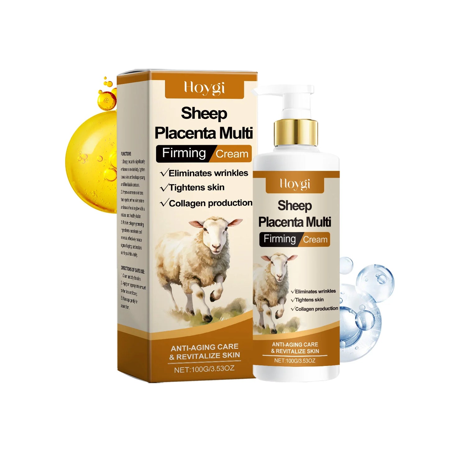 Sheep Placenta Firming Cream with Collagen – Face & Body