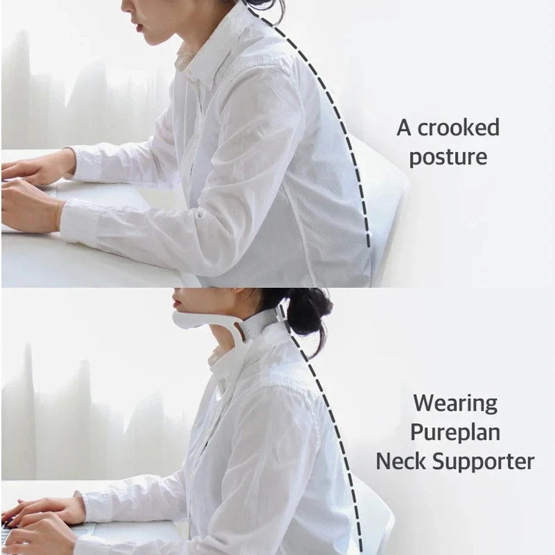 HOMEFISH Neck Brace & Support for Posture | Daily Comfort