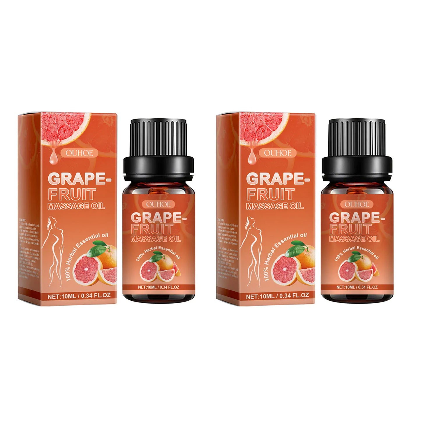 Grapefruit Body Massage Oil – Firming & Moisturizing Skin Oil