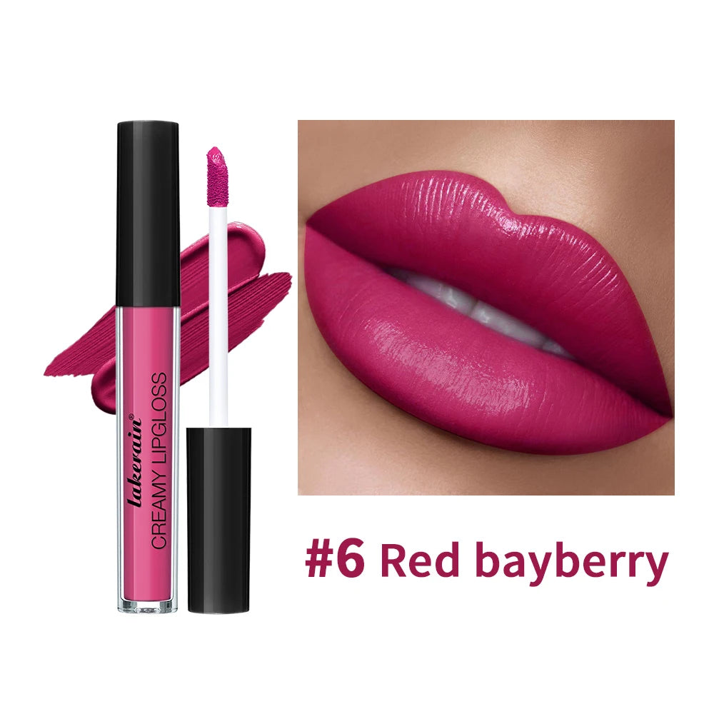 Waterproof Liquid Lipstick 8 Color Vitamin E Makeup Sets Lip Glosses Lip Plumpers Lip Cream Valentine's Day Gifts Peaceful Pleasures Health and Wellness 1pc 6