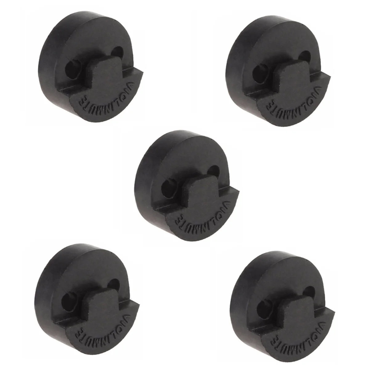 Professional Violin Parts Accessories 20 X Black Acoustic Round