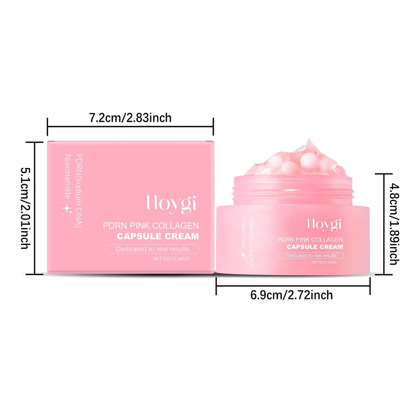Hoygi Collagen Capsule Cream – Niacinamide, Firming & Brightening