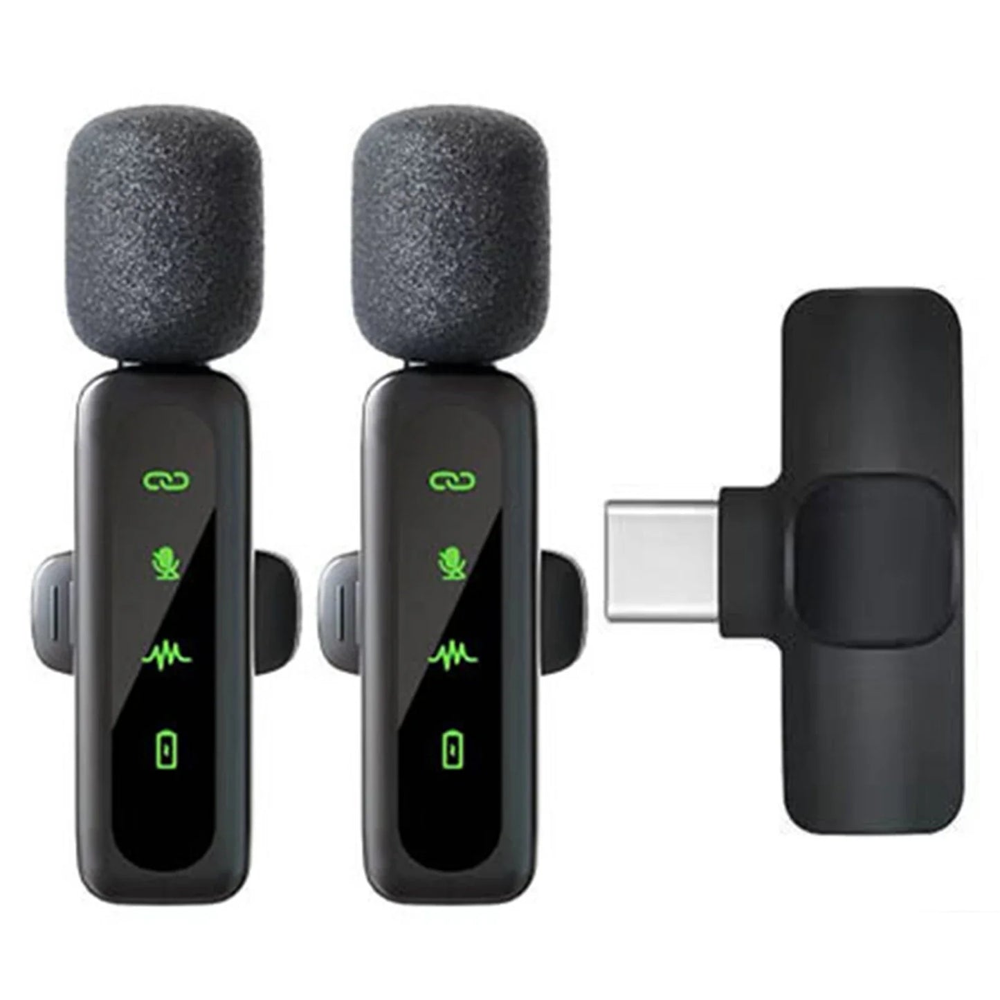 Wireless Lavalier Microphone Plug & Play | Noise Reduction Mic