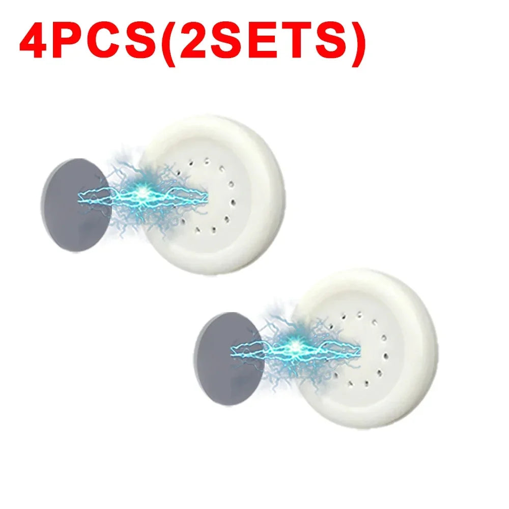 4/24pcs Magnet Hook Iman Strong Keys Holder Magnetic Wall Garden Hanging Hanger Anti-lost Remote Control Refrigerator Storage Peaceful Pleasures Health and Wellness 4PCS(2pairs)
