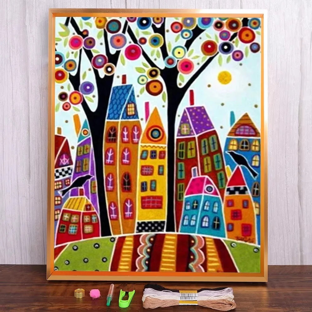 Chic Unframed Canvas Art Print | Modern Wall Decor Gift
