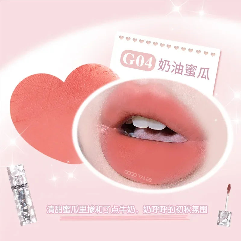 Gogotales Ice Cube Lip Glaze – Moisturizing Soft Mist Lip Color