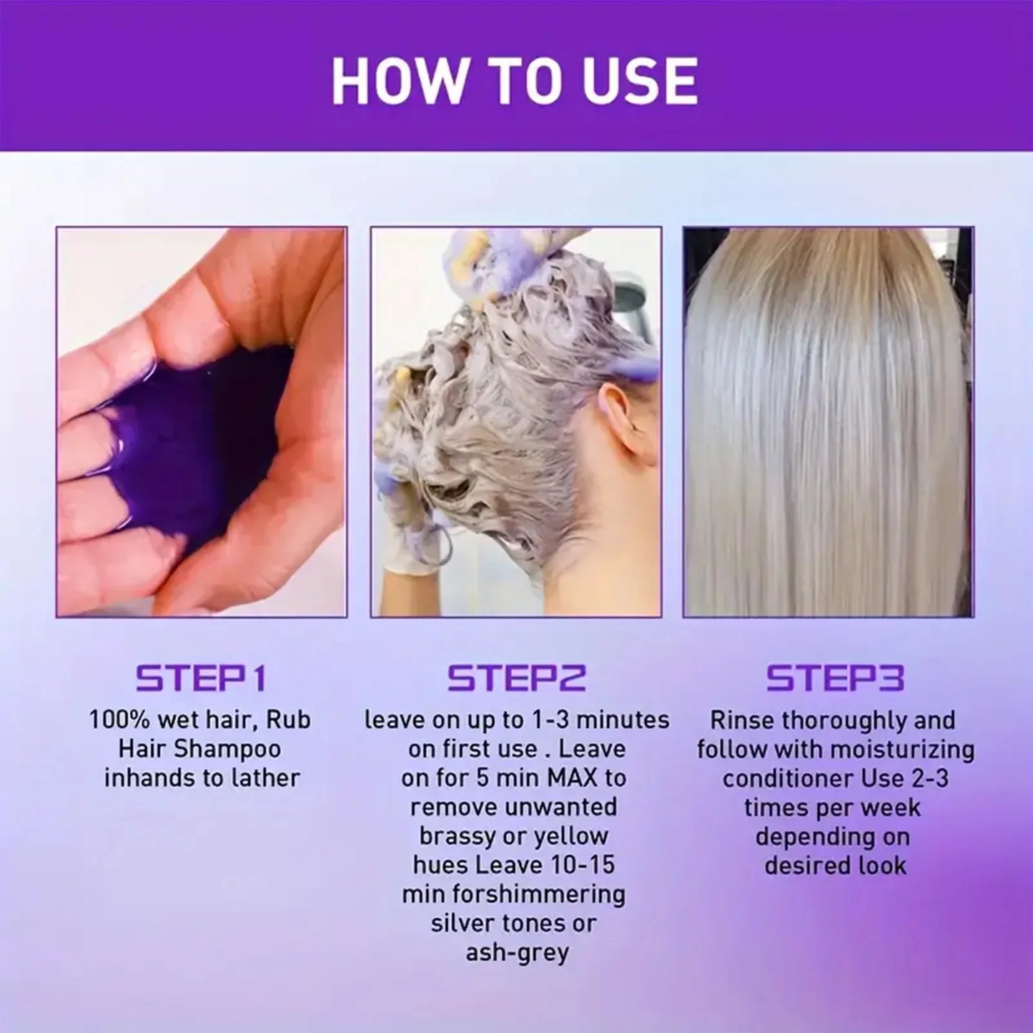 Purple Keratin Hair Mask – Nourishing Smoothing Treatment 50g
