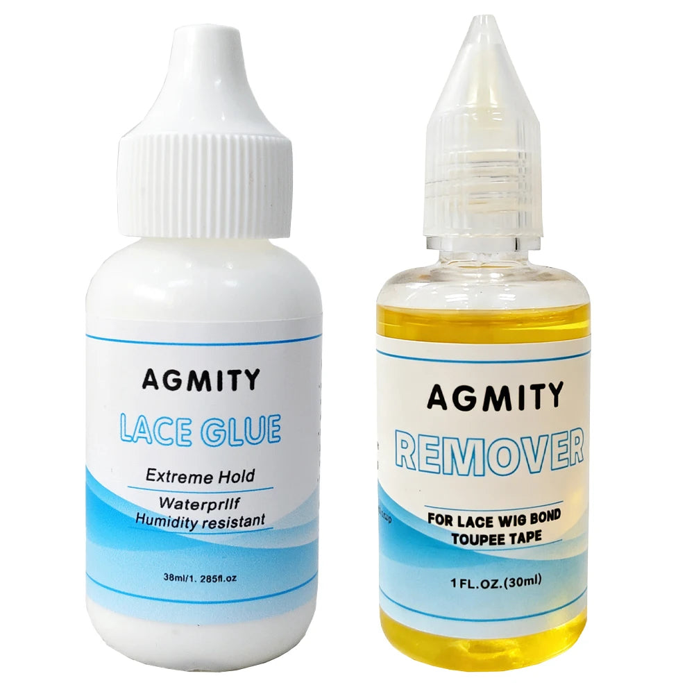 Lace Wig Glue & Remover Set – Waterproof, Strong Hold, Skin-Safe