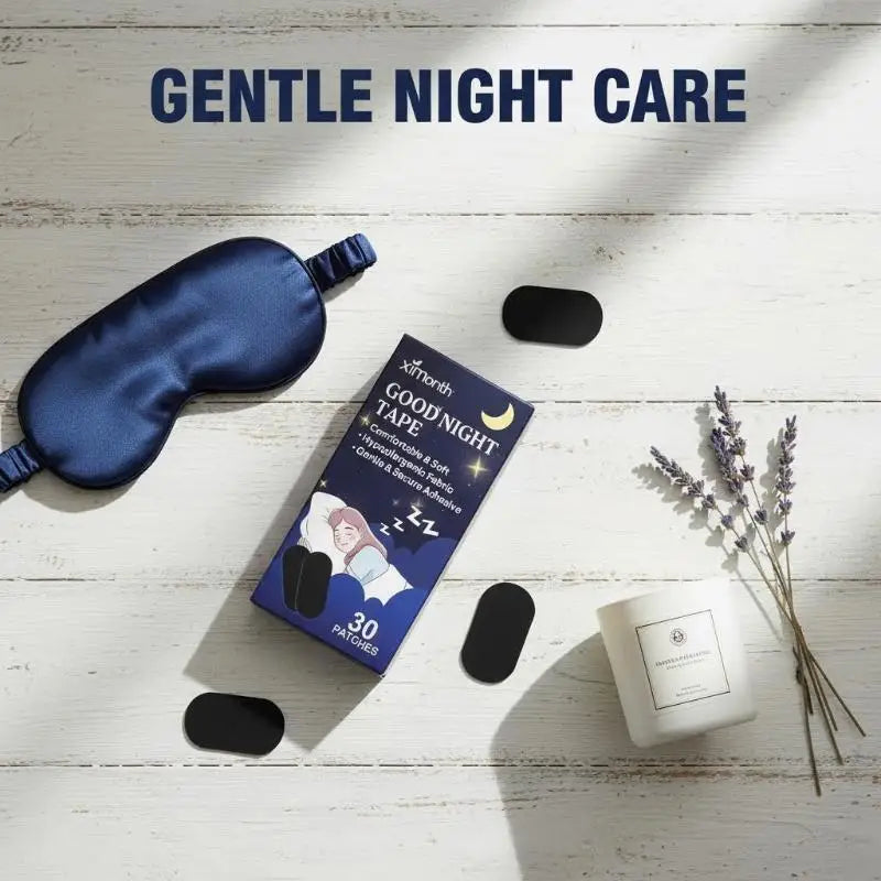 30Pcs Portable Sleep Patch Physical Ventilation Breathabl Anti-snoring Sleep Patch Enhance Nighttime Sleep Quality Sleep Patch Peaceful Pleasures Health and Wellness