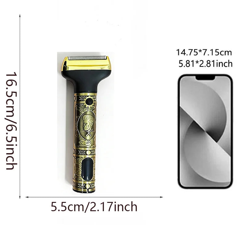 Multifunctional Men's Haircutting and Beauty Set - Compact, Pain-Free Body Hair Trimmer - Waterproof and Washable Peaceful Pleasures Health and Wellness