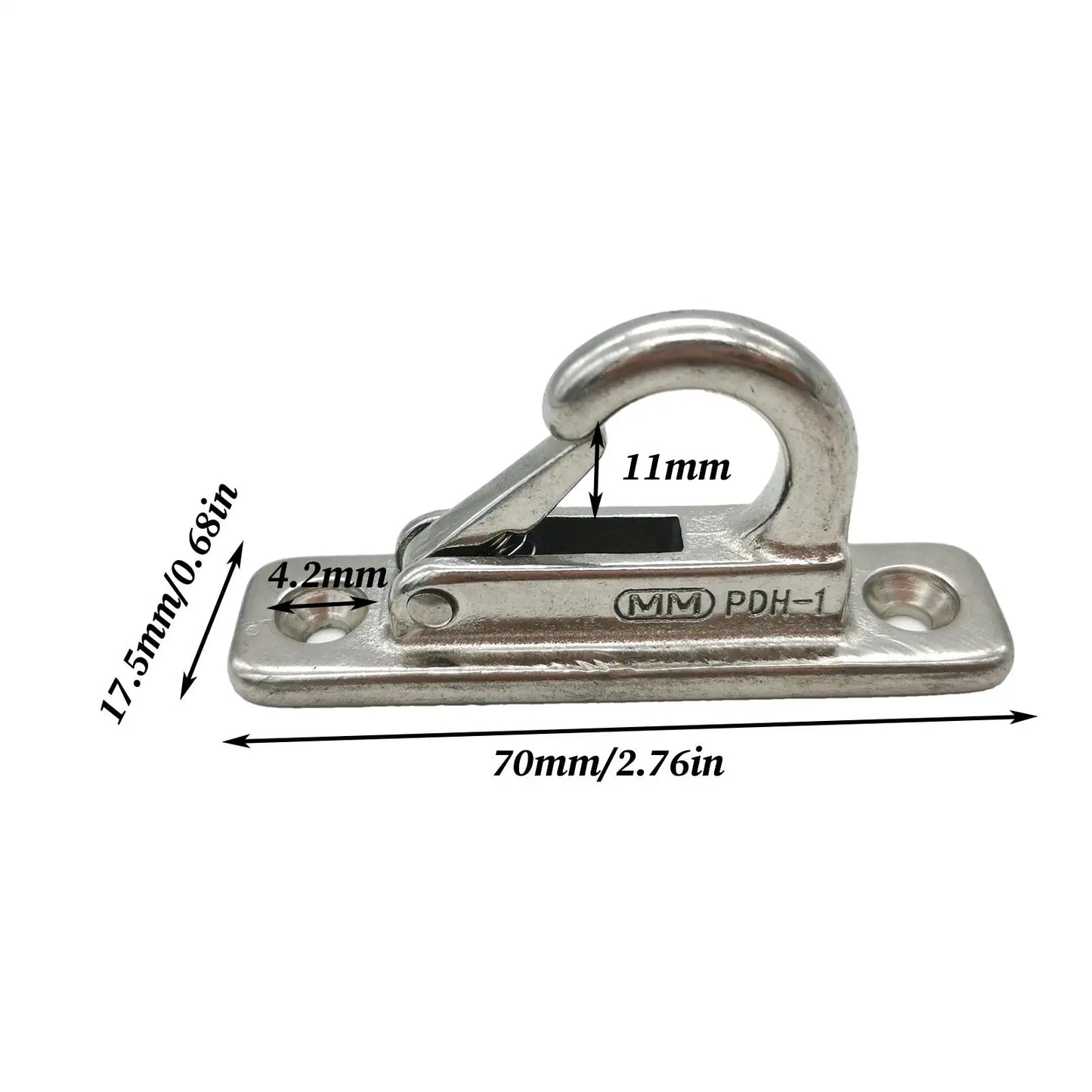 Stainless Steel Dog Leash Wall Hook & Parking Holder