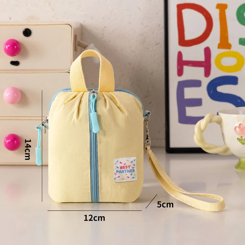 Macaron Mini Travel Bag – Portable Makeup & Cosmetics Organizer