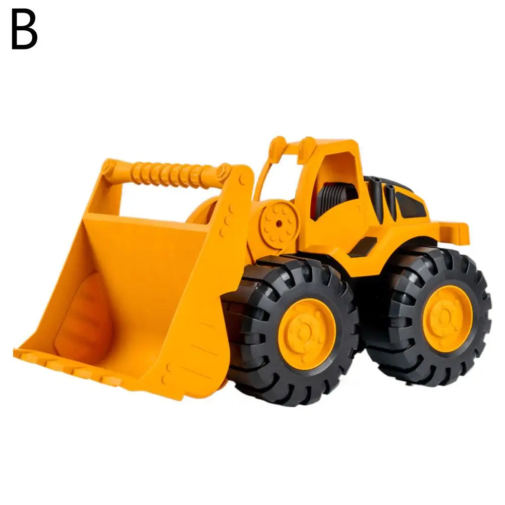 3-in-1 Excavator Dump Truck Toy for Kids – Inertia-Powered Construction Vehicle Peaceful Pleasures Health and Wellness bulldoze