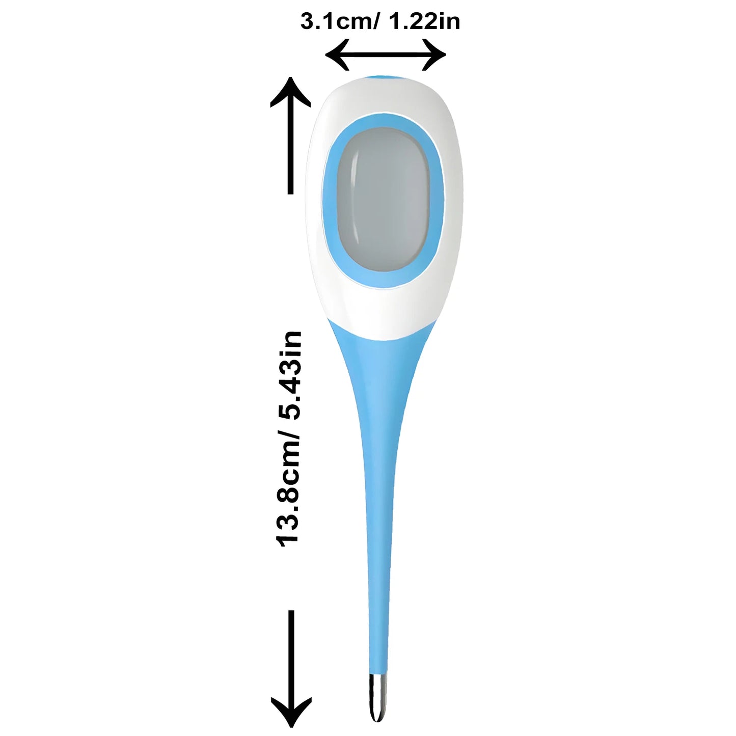 8-second Quick LED Pet Dog Cat Electronic Thermometer Safe Wet Dry Thermometer Veterinary Thermometer Pet Medical Equipment Tool Peaceful Pleasures Health and Wellness