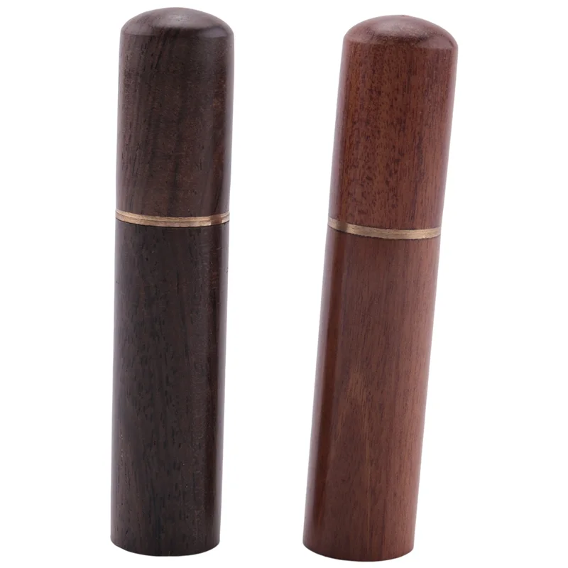 A36T-2Pcs Wooden Needle Case With 12 Gold Tail Back Hanging Needles And 4 Large-Eye Leather Stitching Needles For Handmade Sewin Peaceful Pleasures Health and Wellness