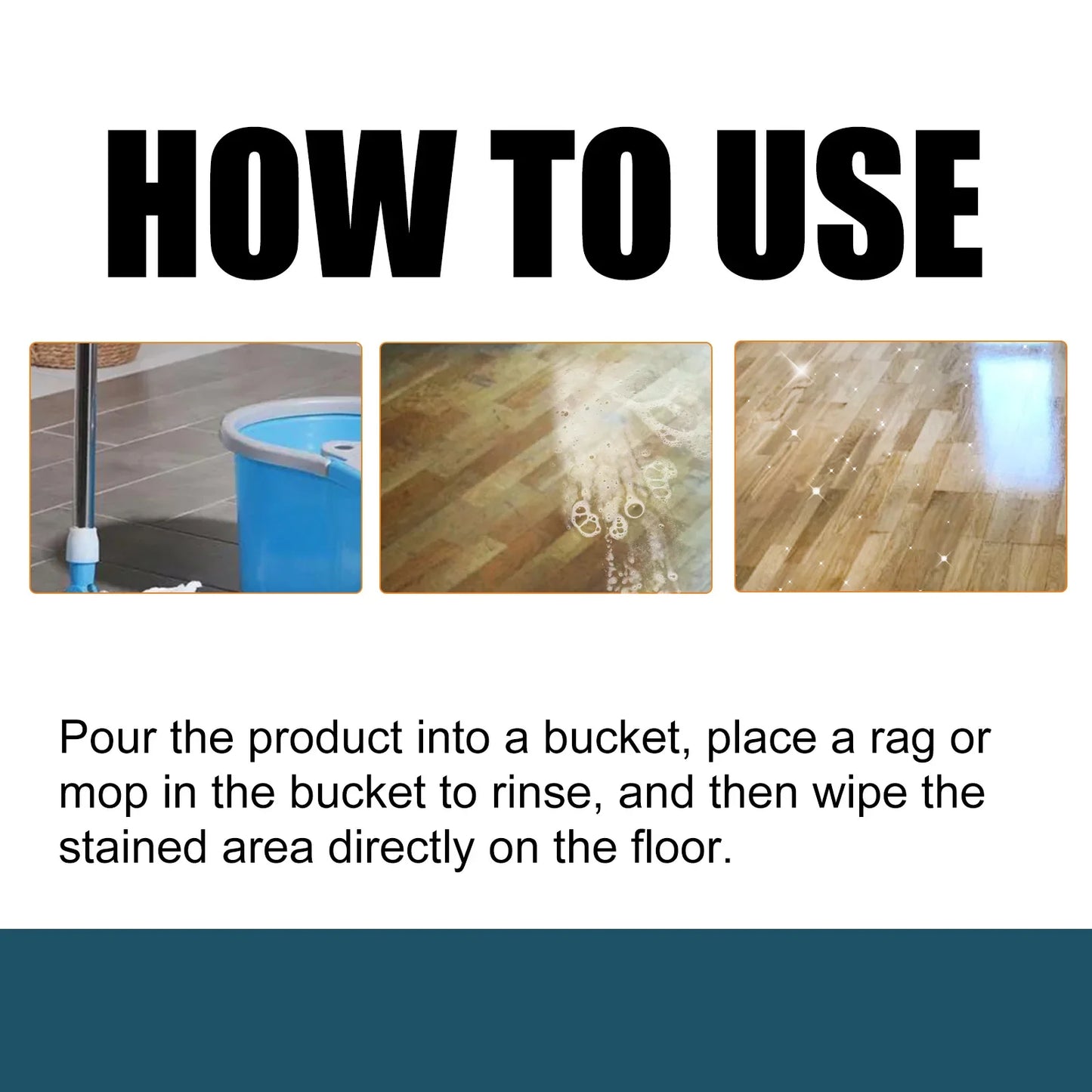 Jakehoe 5-in-1 Floor Cleaner Liquid – Polish, Protect & Freshen