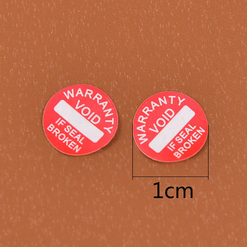 208-Pack VOID Warranty Seal Stickers – 10mm Fragile Labels