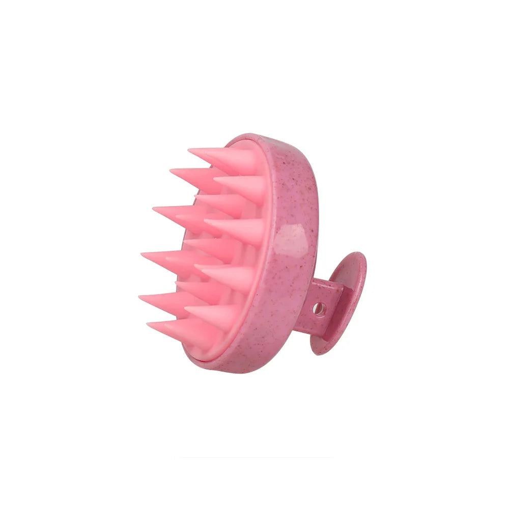Silicone Scalp Massage Hair Wash Brush & Comb Set