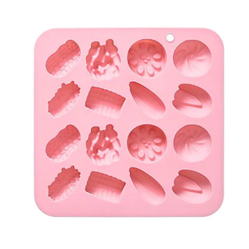 3D Nut-Shaped Silicone Mold for Chocolate, Candy & Baking