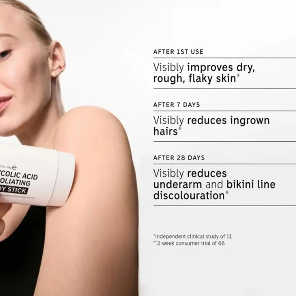 Glycolic Acid Exfoliating Body Stick – Smooth & Bright Skin