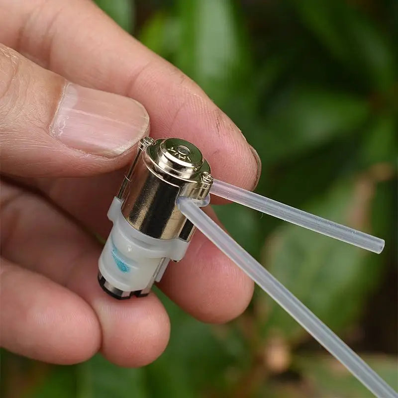 Mini 10MM Planetary Gear Metering Pump DC 3.7V Ultra Micro Peristaltic Pump Squeezing Dosing Pump Precision Small Flow Motor Peaceful Pleasures Health and Wellness