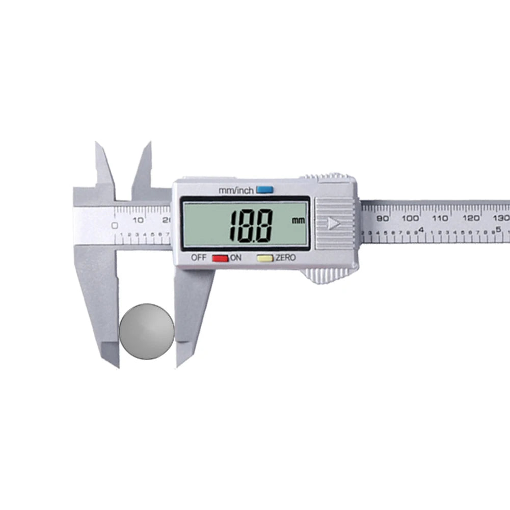 LCD Digital Vernier Caliper – Portable Carbon Fiber Measuring Tool Measuring Tool Peaceful Pleasures Health and Wellness