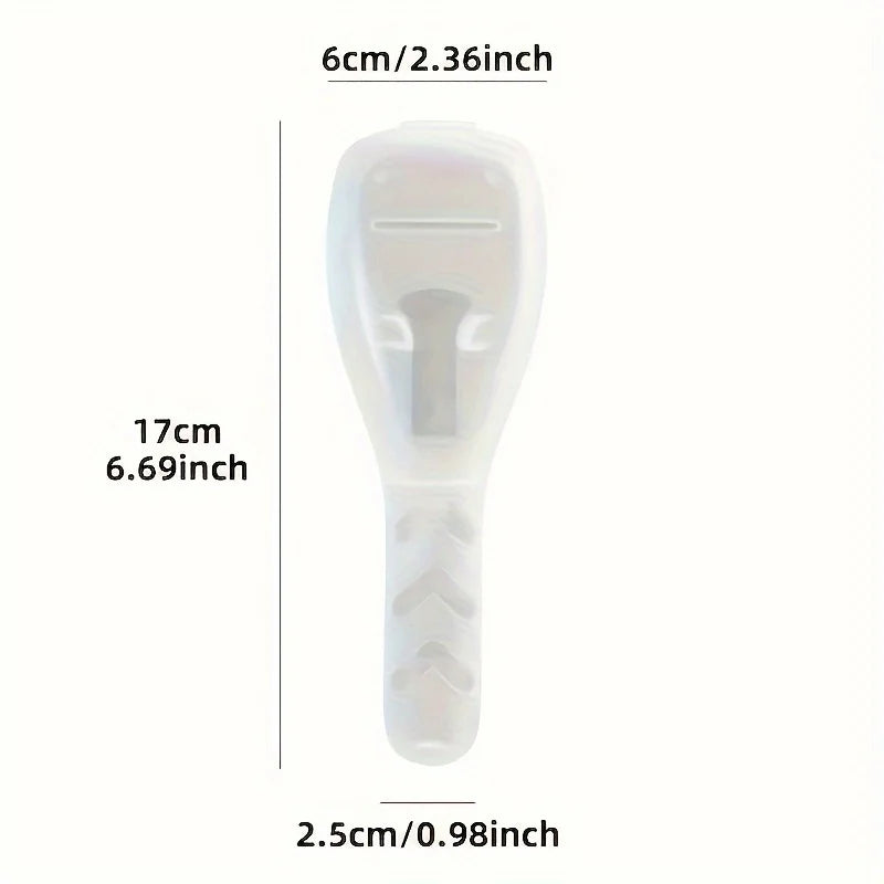 Transparent Razor Case – Travel Shaver Storage Box Razor Storage Case Peaceful Pleasures Health and Wellness Transparent