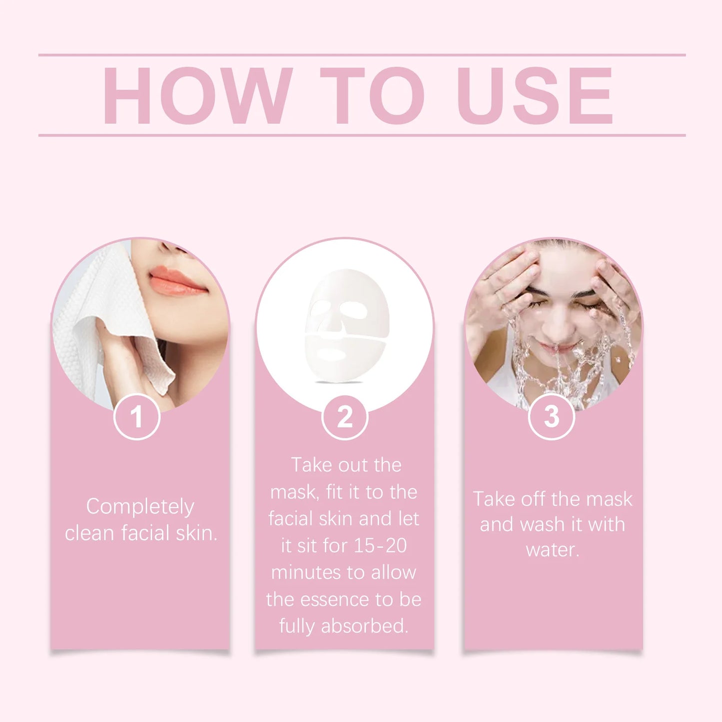 Viareline Collagen Facial Mask – Firming, Hydrating & Brightening