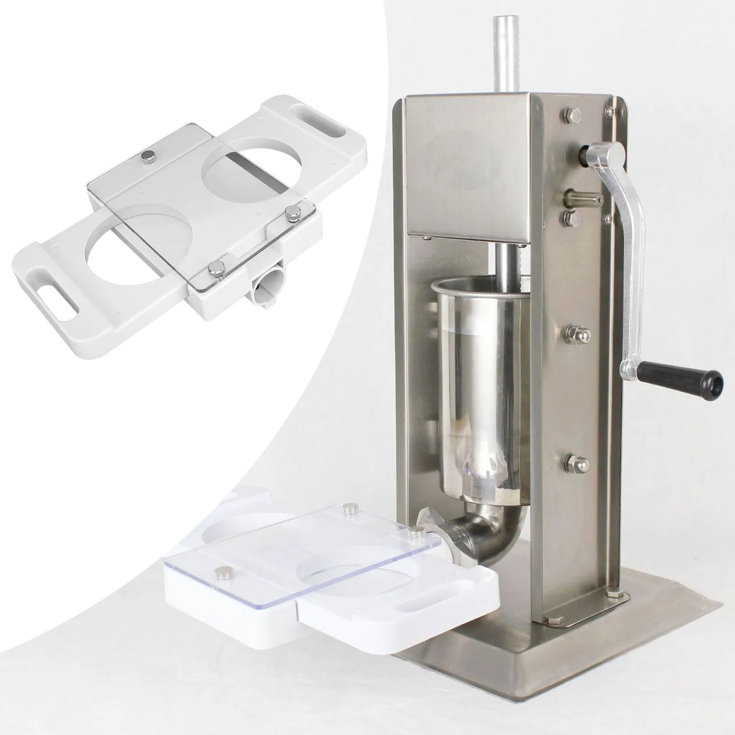 Hamburger Pressing Mould Maker Non Stick 2 Holes ABS Press Patty
