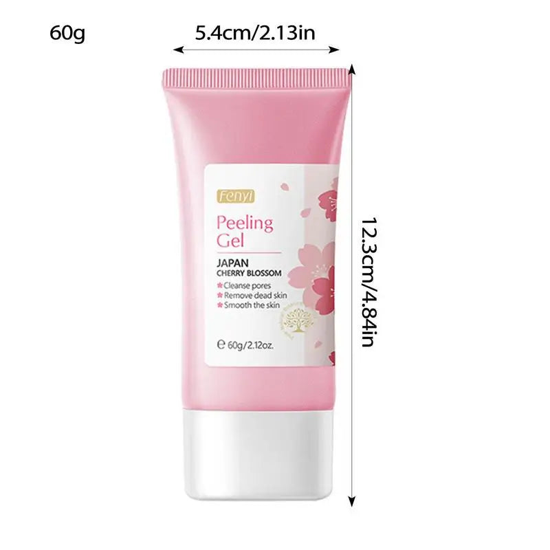 Cherry Blossom Face Peeling Gel – Gentle Exfoliating Scrub