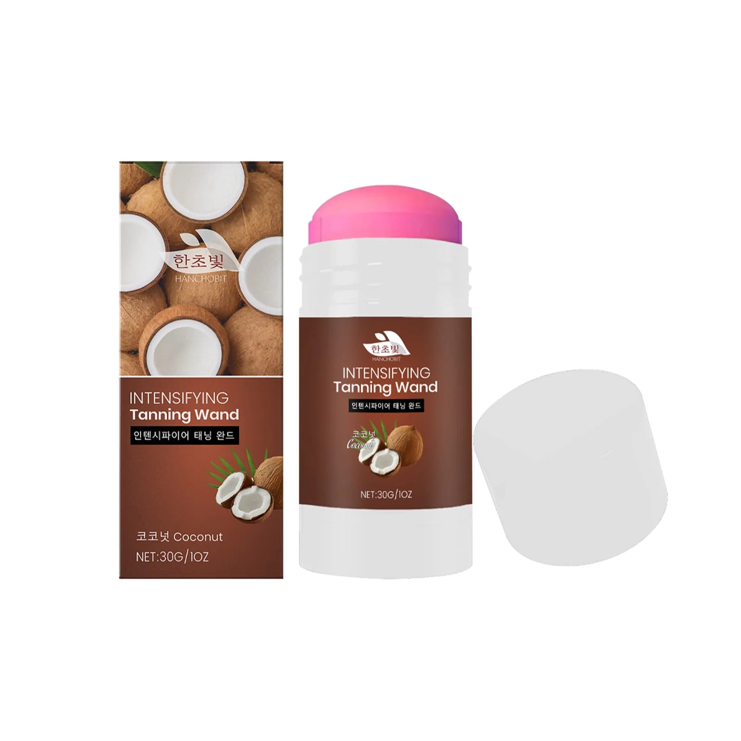 Coconut Self-Tanning Stick – Streak-Free Bronze Glow | 30g