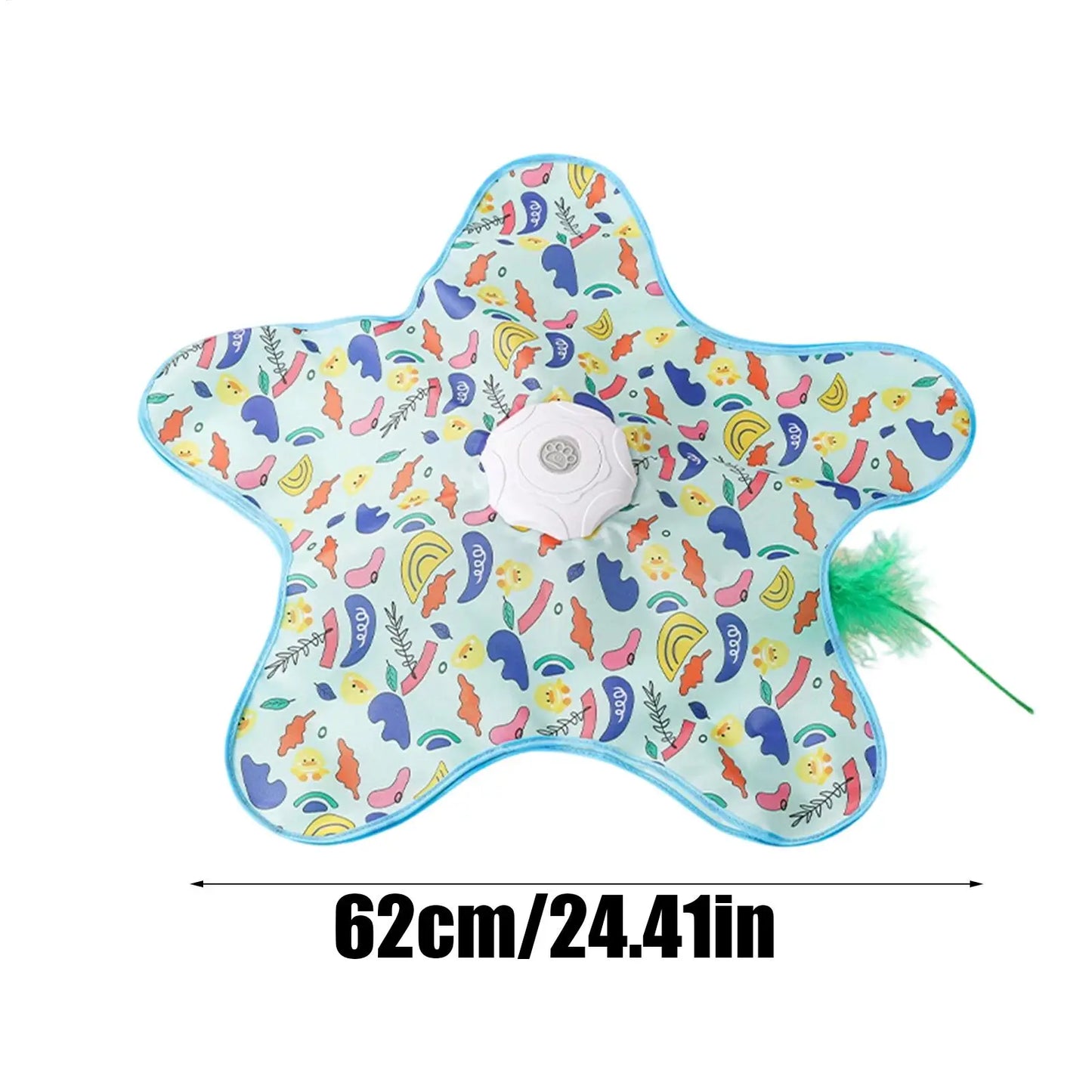 Automatic Interactive Cat Toy | Motion Sensor Tunnel for Cats Interactive Cat Toy Peaceful Pleasures Health and Wellness