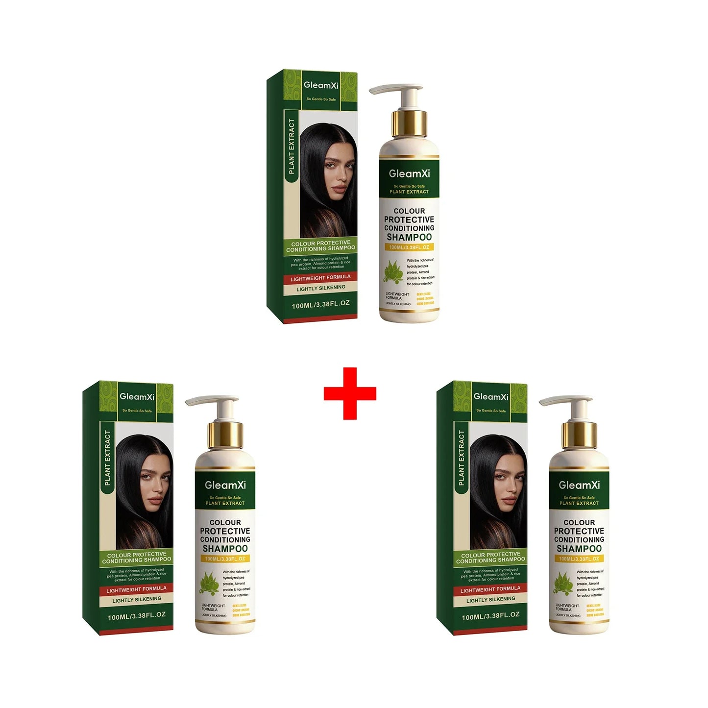 Gleamxi Colour Protect Shampoo – Color Lock, Soft & Shiny Hair