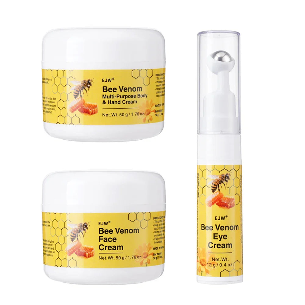 Bee Venom Facial Lifting Cream & Eye Cream Set – Firms Skin
