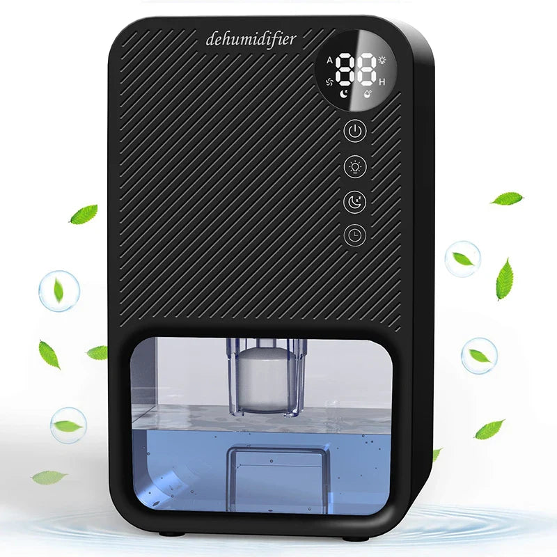 Mini Home Dehumidifier 300ml/Day – Quiet Bedroom Moisture Control