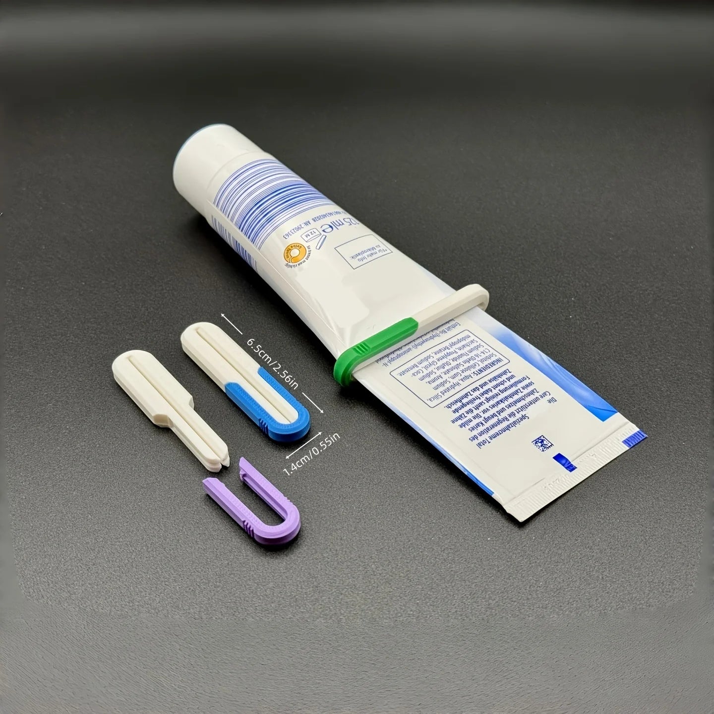 Three-Piece Multifunctional Toothpaste Squeezer Set, Durable Design for Easy Dispensing, Perfect for Daily Use Peaceful Pleasures Health and Wellness