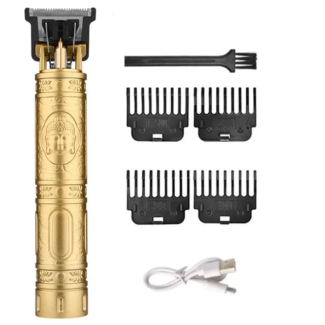 XMSJ Cordless Hair Clippers & Zero-Gap Beard Trimmer for Men