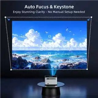Xnano X3Pro Smart Projector Native 720P Android 11 190ANS 4K Decode Dual WiFi BT5.0 Portable Home Cinema Peaceful Pleasures Health and Wellness