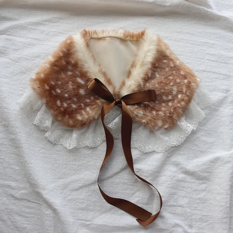 Mori Deer Winter Gloves Scarf & Ear Warmer Christmas Set