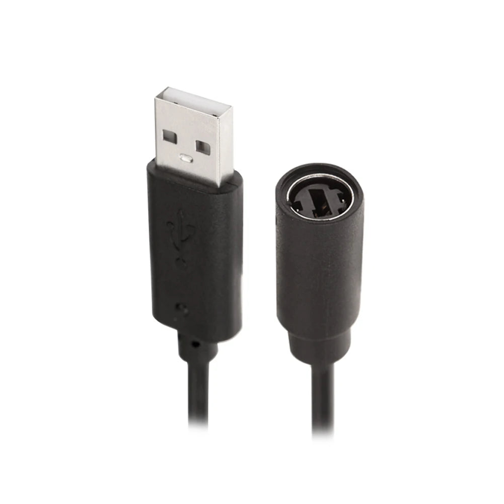 2 PCS USB Breakaway Dongle Cable Cord Adapter USB Breakaway PC Cable USB Breakaway Adapter Cable for Xbox 360 Wired Controllers Peaceful Pleasures Health and Wellness