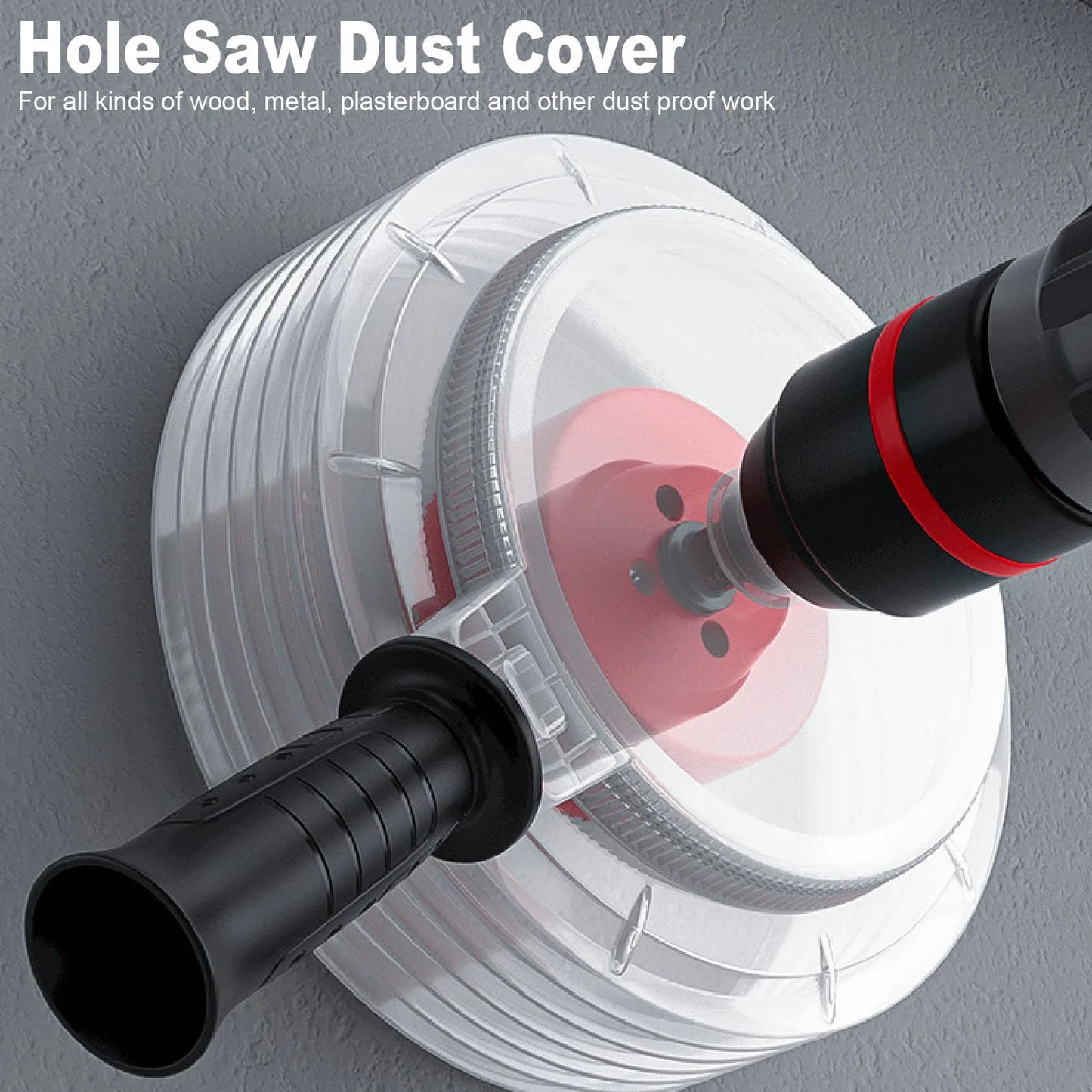 Rubber Hole Saw Dust Collector Bowl 160mm | Recessed Light