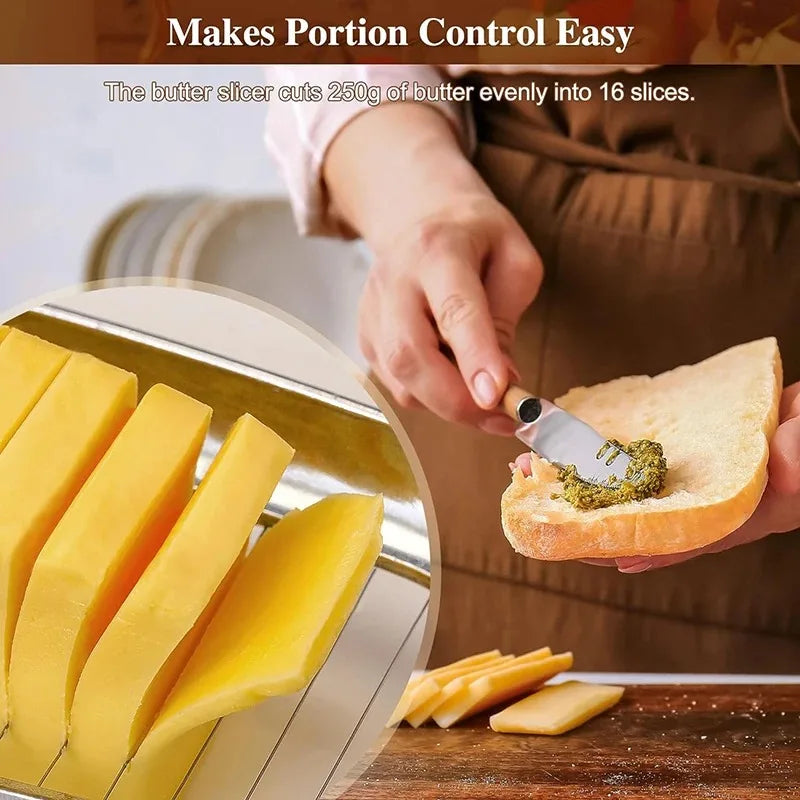 Divider Cheese Line Butte Aluminum Die-casting r Cheese Slicer Kitchen Utensils Kitchen Supplies Foie Gras Cheese Slicer Peaceful Pleasures Health and Wellness